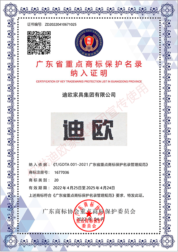广东省重点商标保护名录