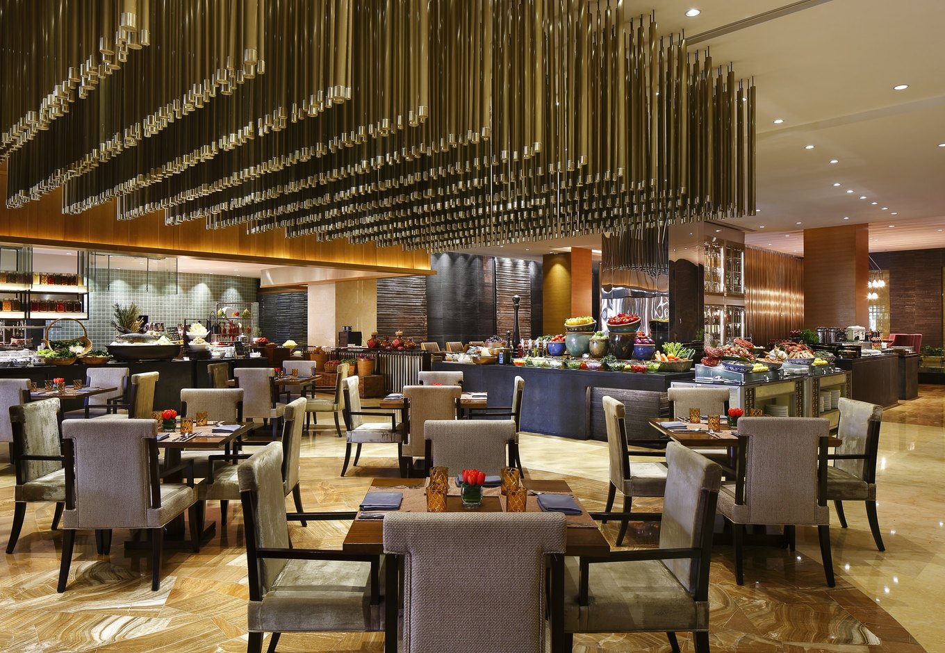 昆明洲际酒店餐厅家具