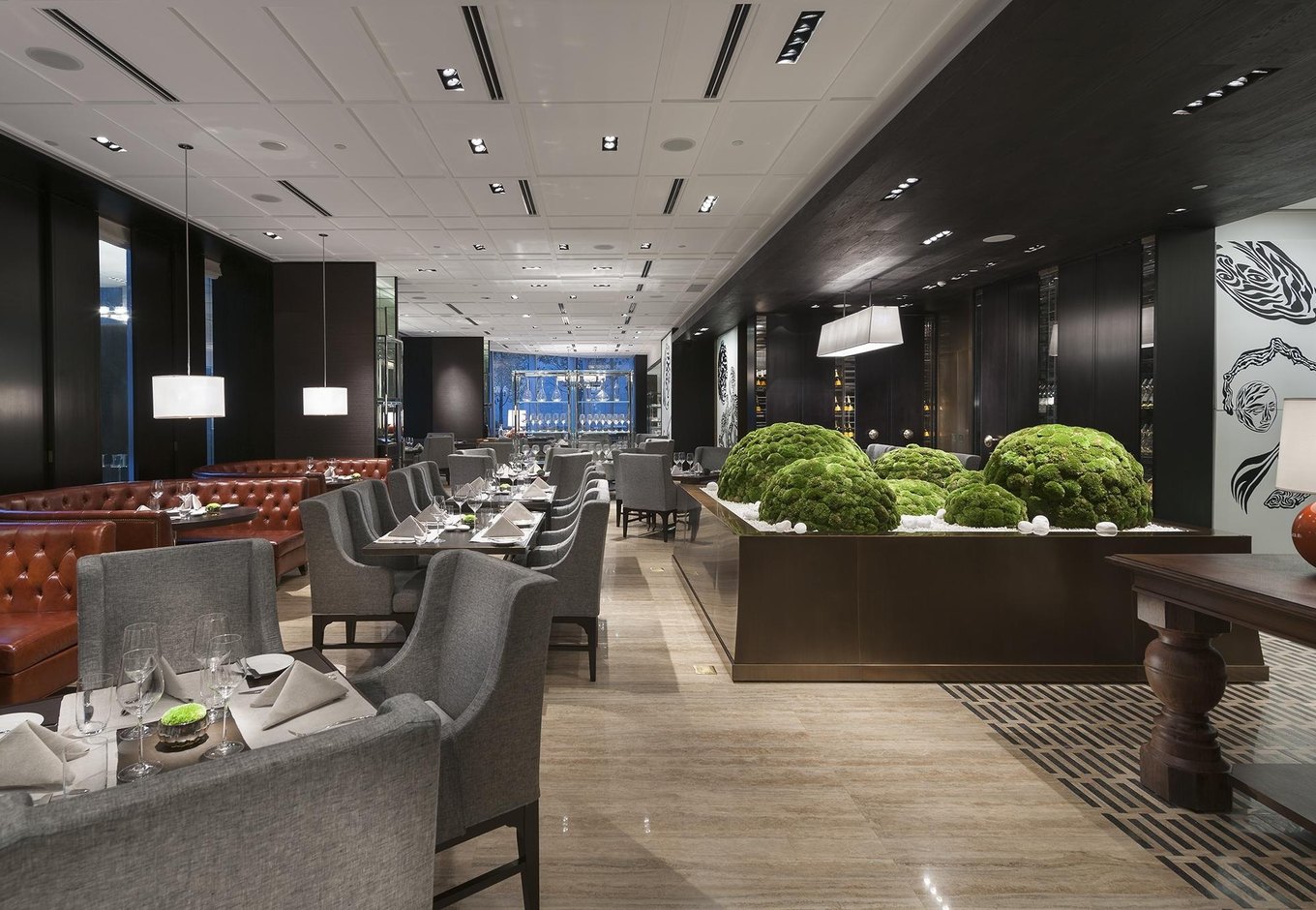 广州文华东方酒店餐厅家具
